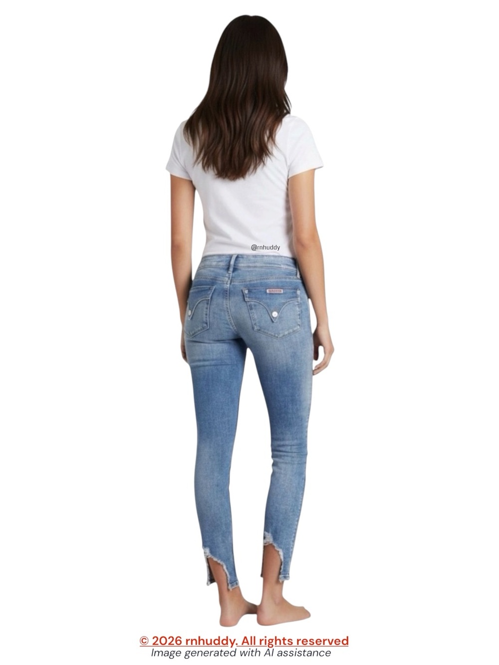 Hudson Jeans 29x27 Collin skinny ankle jeans